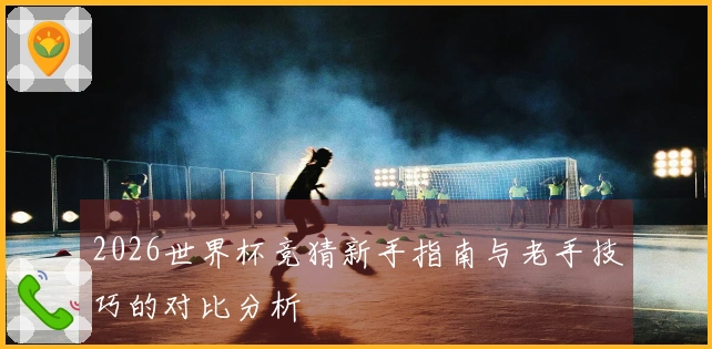 2026世界杯竞猜新手指南与老手技巧的对比分析