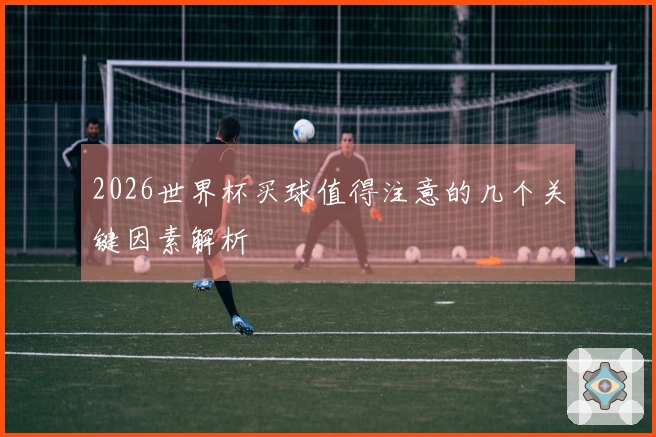 2026世界杯买球值得注意的几个关键因素解析